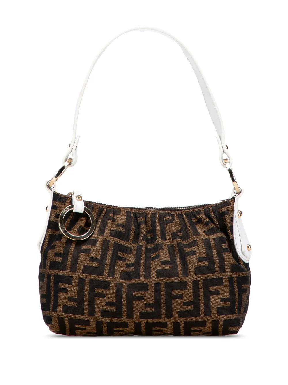 Fendi Pre-Owned 2000-2010 Zucca Canvas shoulder bag - ブラウン Fendi Pre-Owned 2000-2010 Zucca Canvas shoulder bag - ブラウン