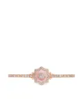 David Morris 18K rose gold Astra diamond and mother-of-pearl bangle - Pink