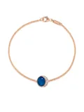 David Morris 18K rose gold Fortuna diamond and agate bracelet - Pink