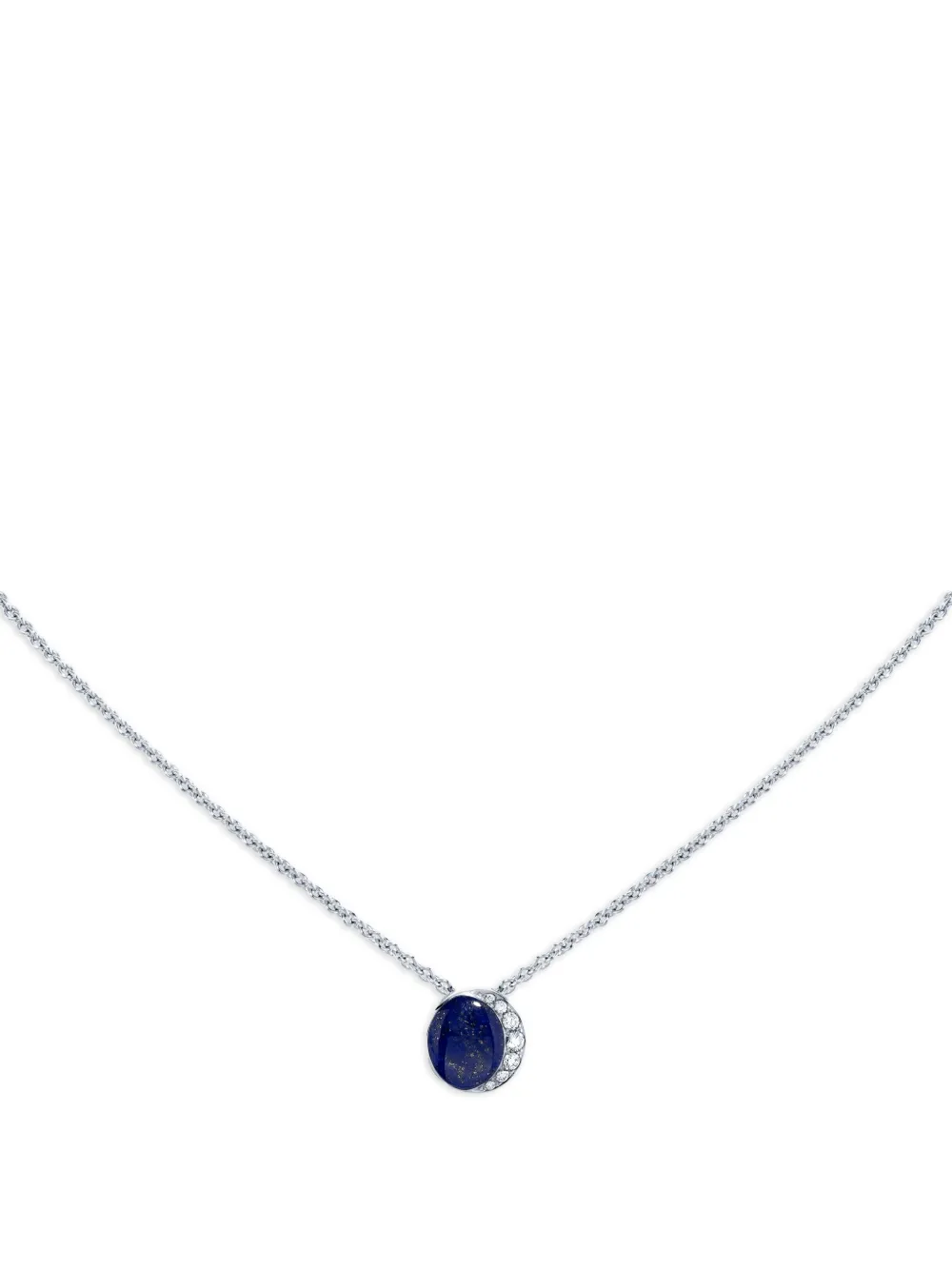 David Morris 18K White Gold Fortuna agate necklace | Image 2