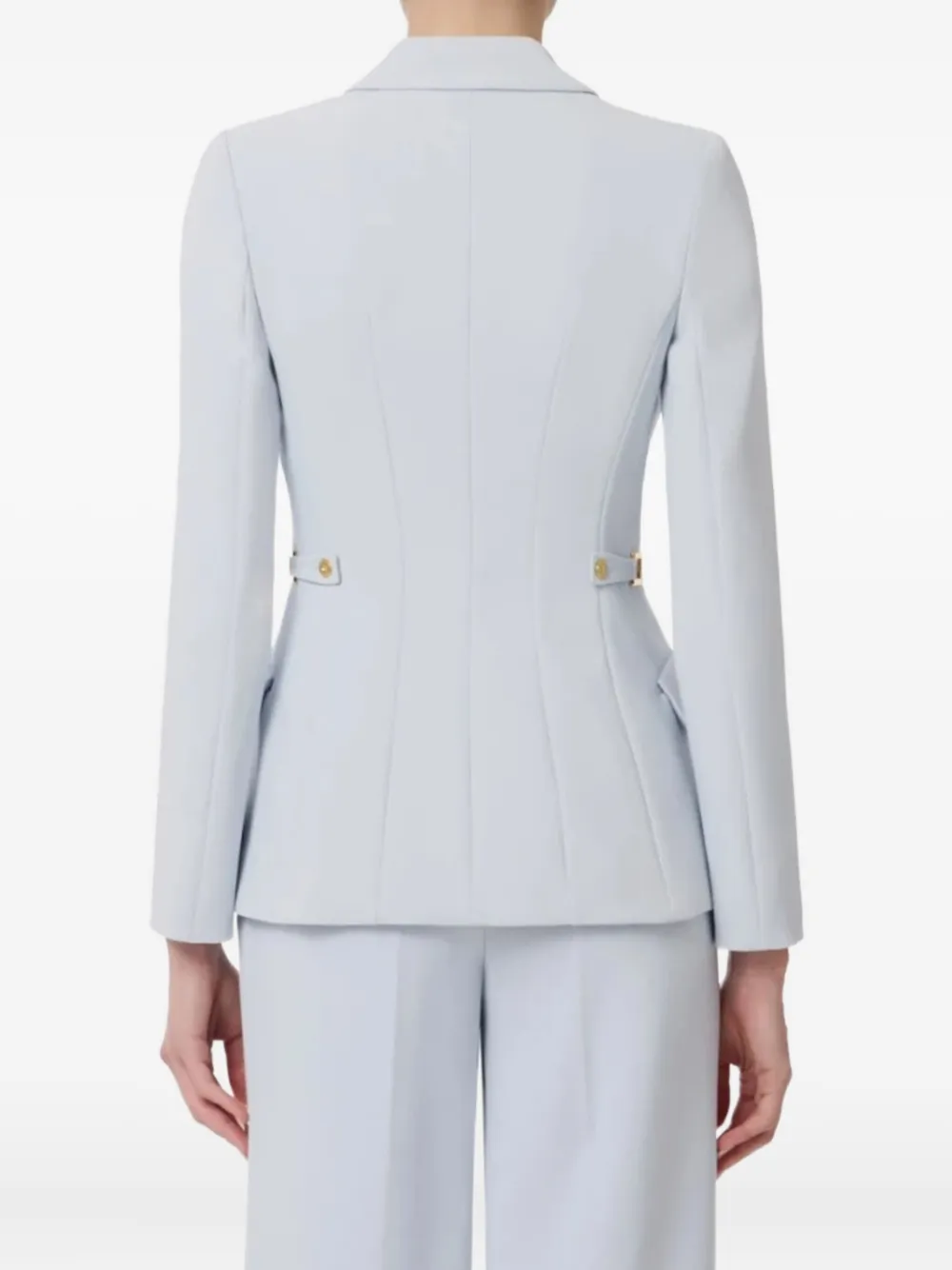Elisabetta Franchi single-breasted cinched blazer | Blazers | Image 2