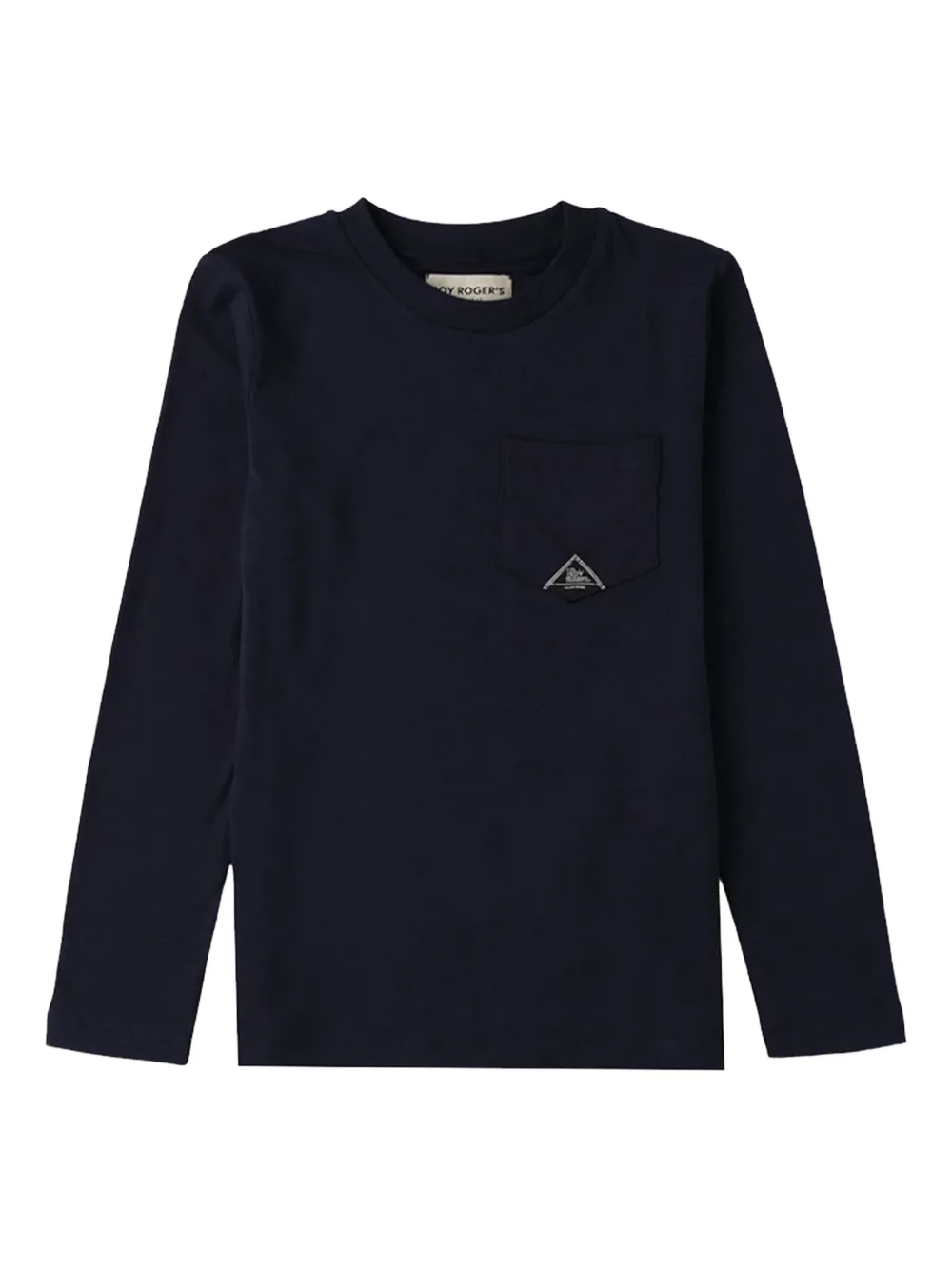 Roy Rogers Kids pocket long-sleeve T-shirt - Blu