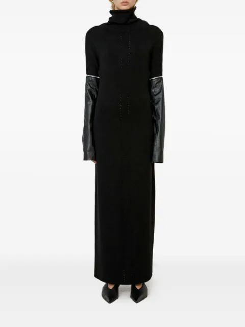 MeimeiJ panel-detail turtleneck maxi dress