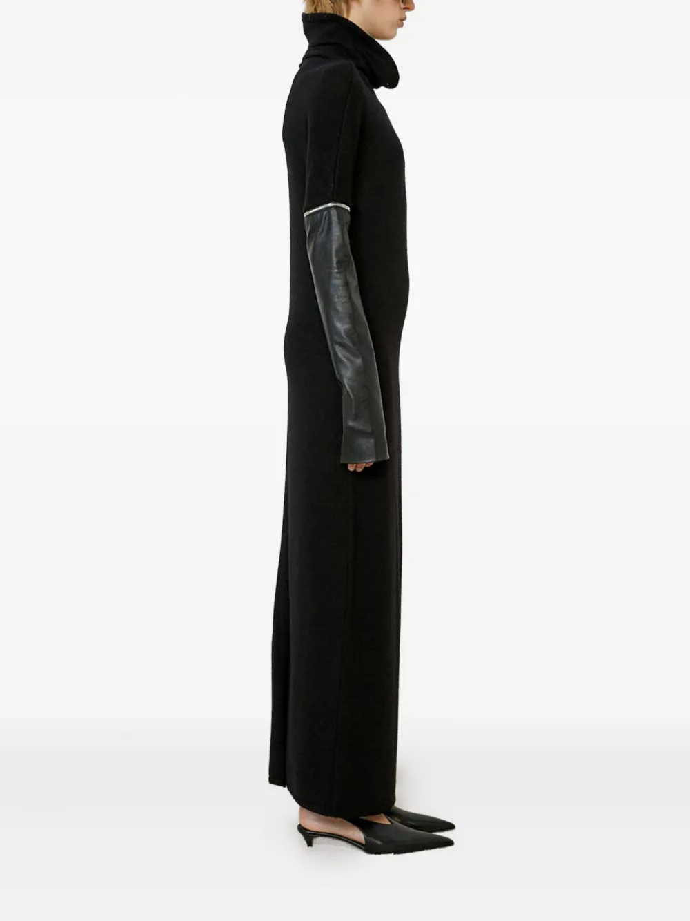 MeimeiJ panel-detail turtleneck maxi dress | Day Dresses | Image 2