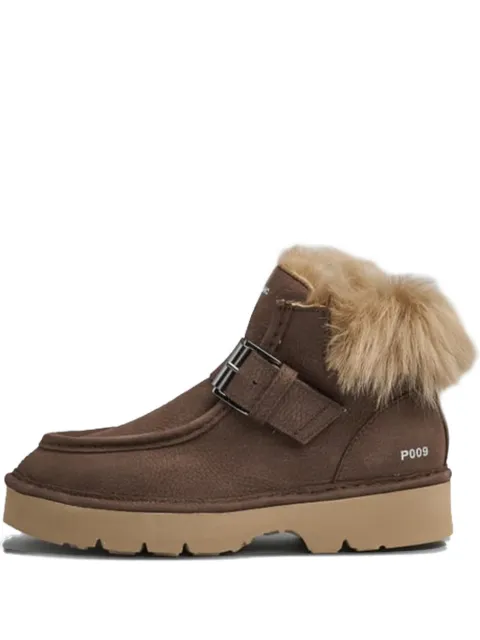 PANCHIC buckle-strap ankle boots