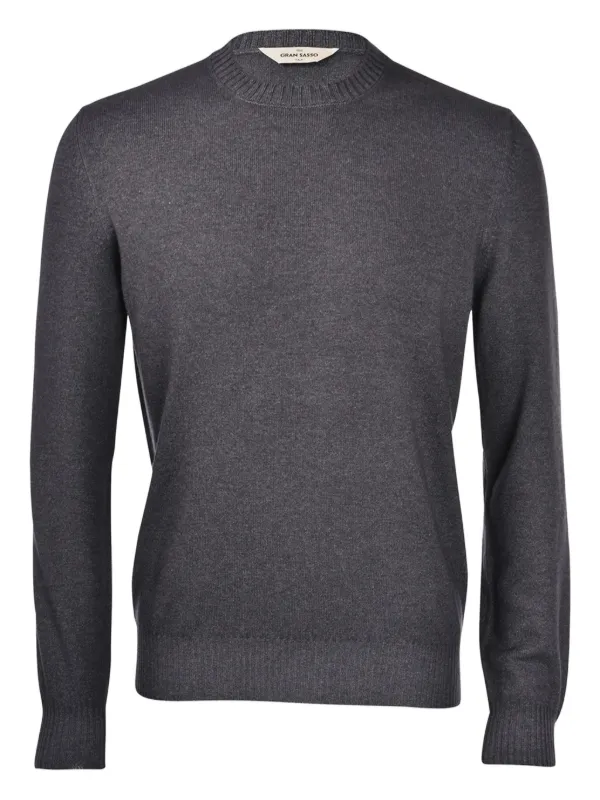 Gran Sasso クルーネック セーター | グレー | FARFETCH JP