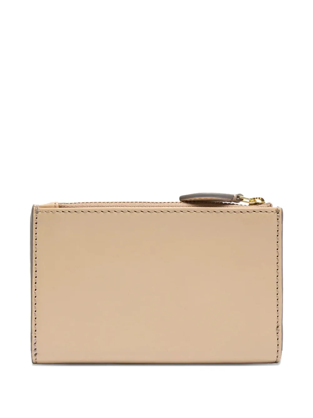 The Bridge leather wallet - Beige