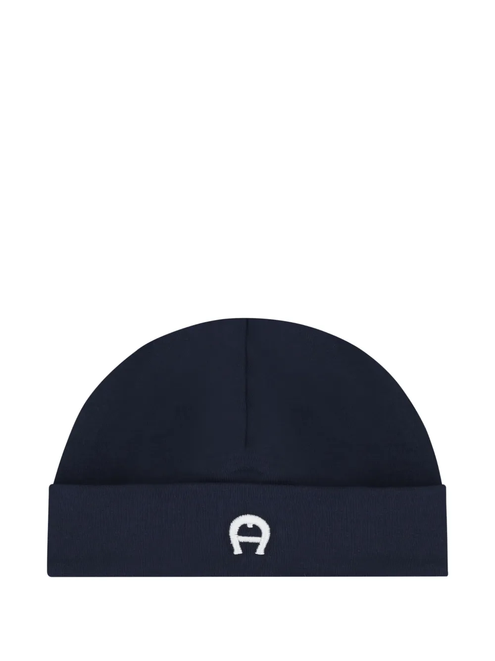 Aigner Kids logo-embroidered beanie | Blue | Image 1