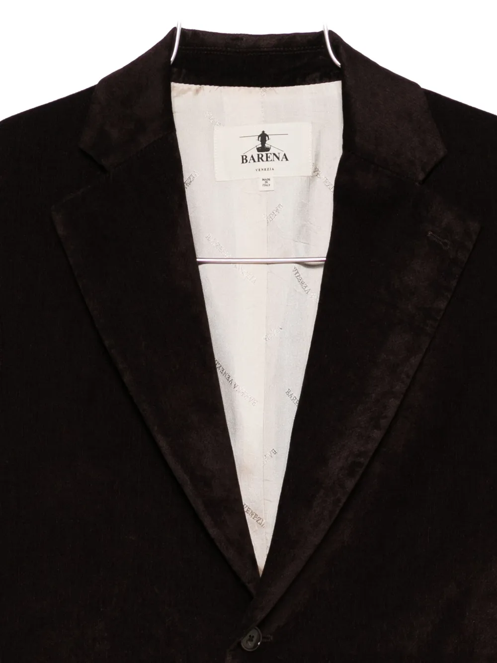 Barena Venezia Double-breasted Suit Jacket In Brown