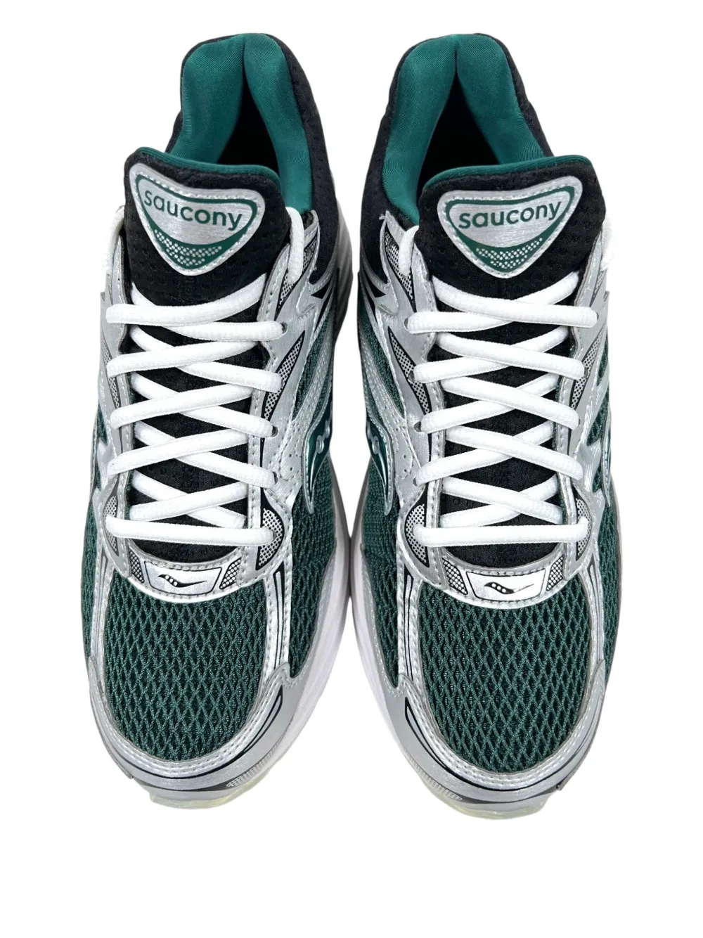 Saucony Progrid Omni 9 lace-up sneakers Green