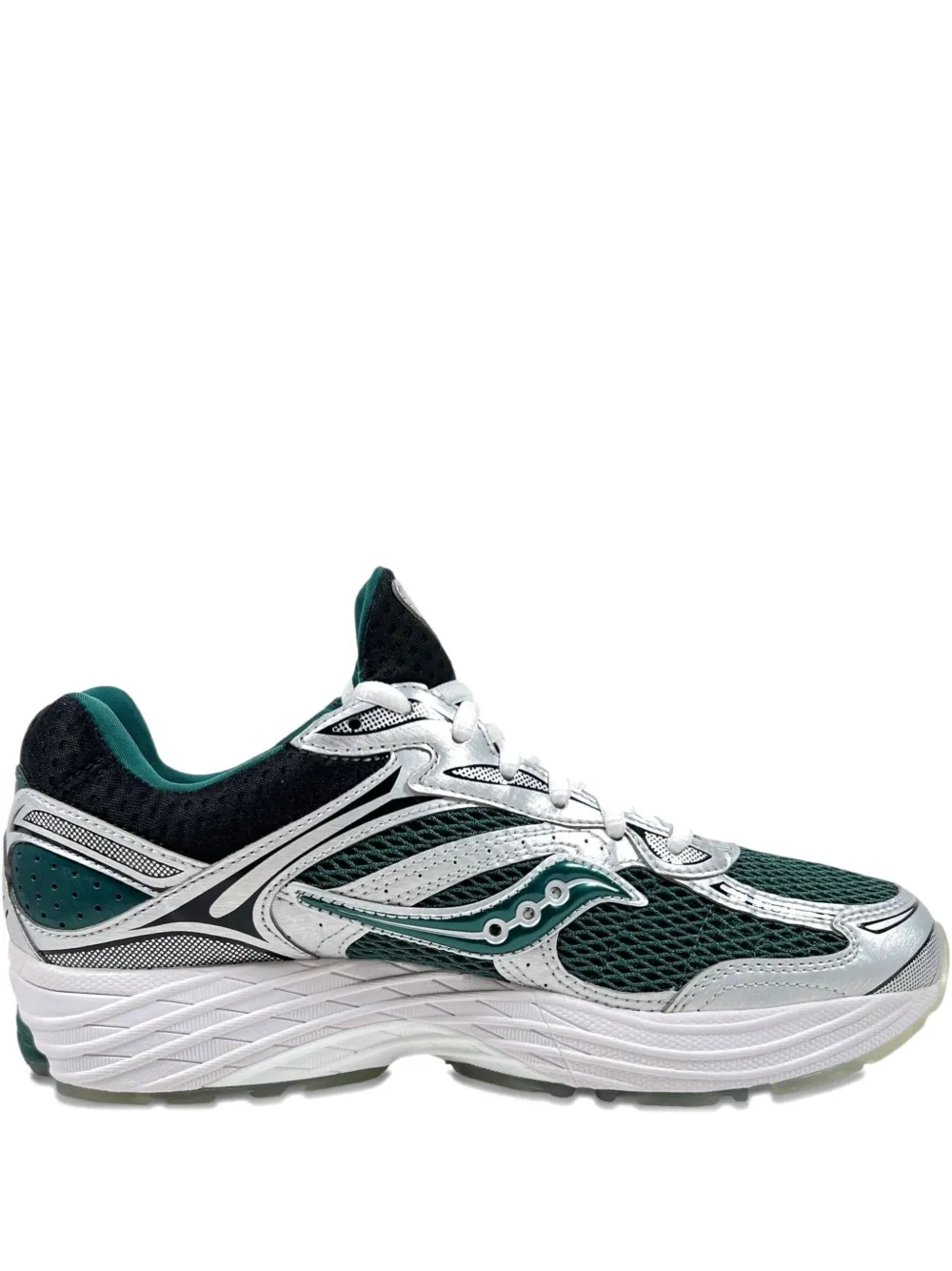 Saucony Progrid Omni 9 lace-up sneakers Green