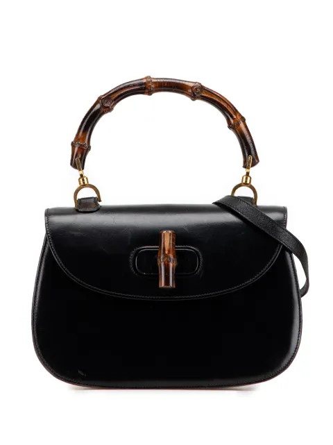 Gucci Pre-Owned 20th Century Calfskin Bamboo Night handbag