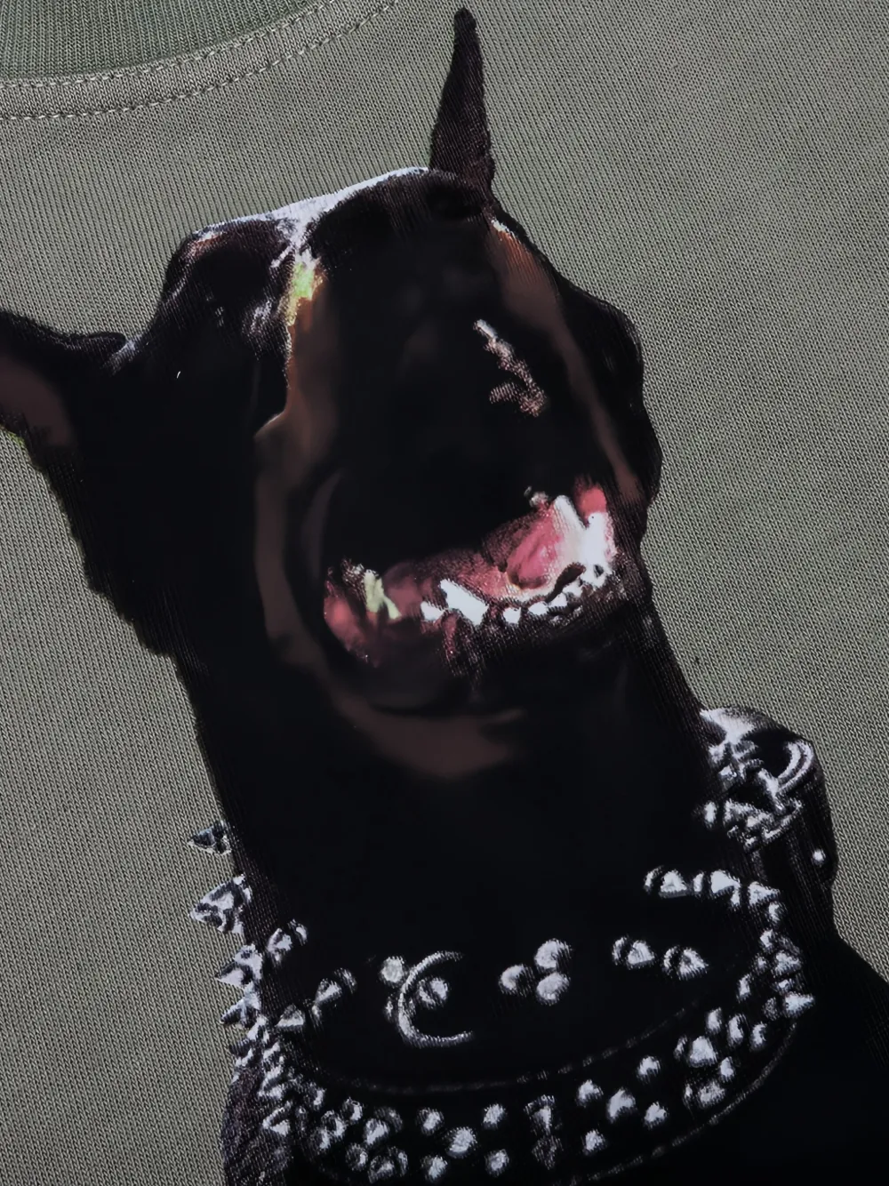 Represent Dog-print T-shirt In Gray