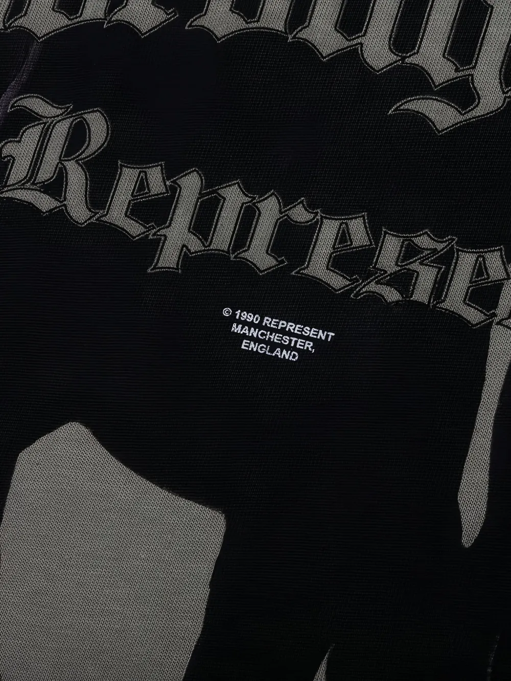 Represent Dog-print T-shirt In Gray