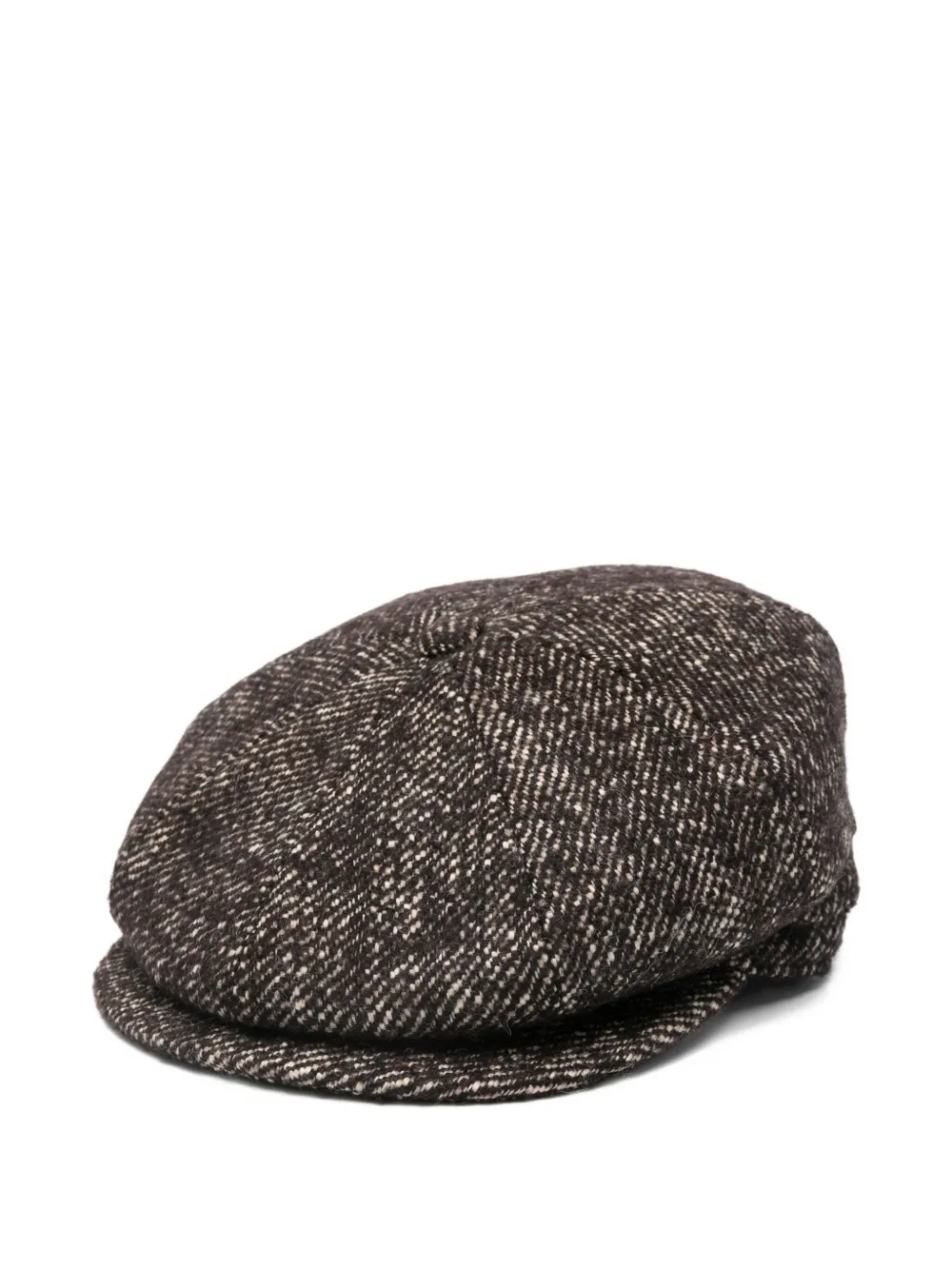 Tagliatore weave beret | Brown | Image 1