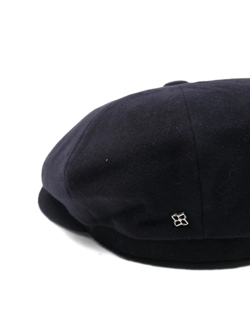 Tagliatore Eight-panel Wool Beret In Blue