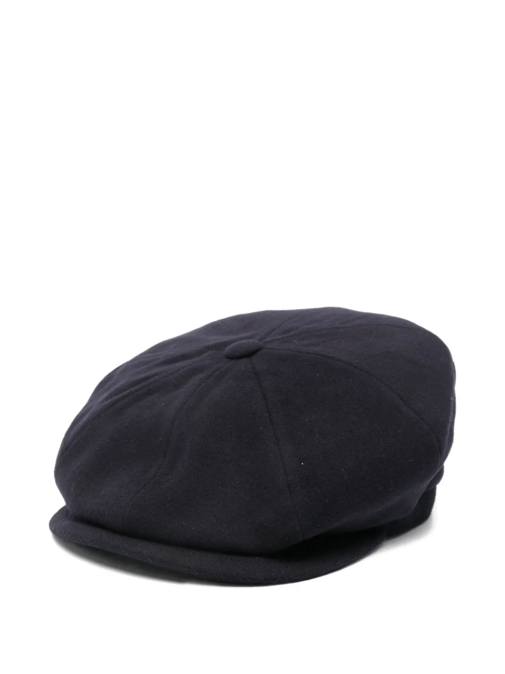 Tagliatore Eight-panel Wool Beret In Blue