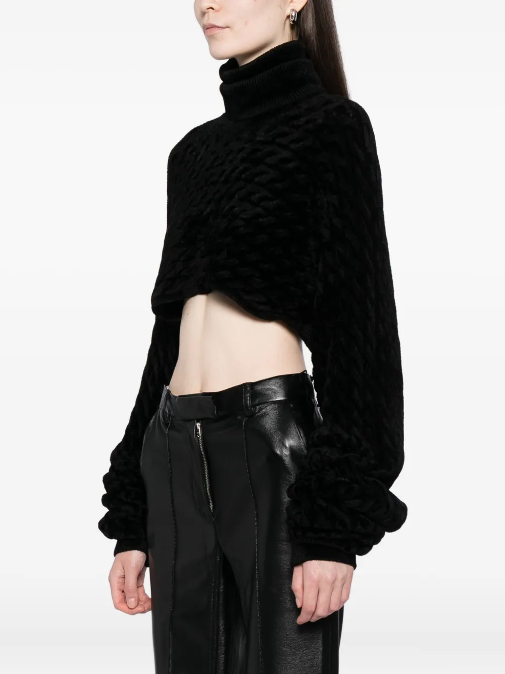 Alainpaul Bolero Jumper In Black
