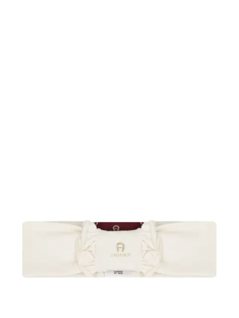 Aigner Kids ruffled logo headband
