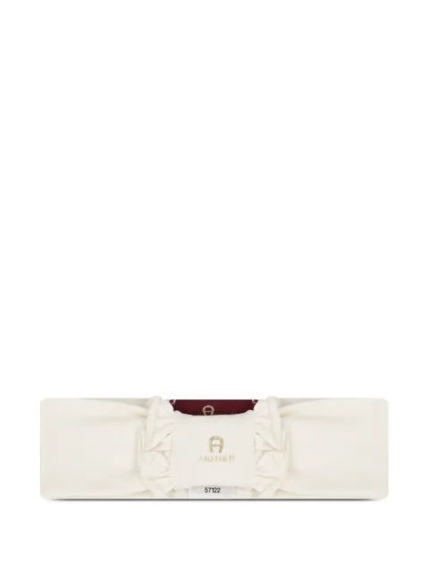 Aigner Kids ruffled logo headband