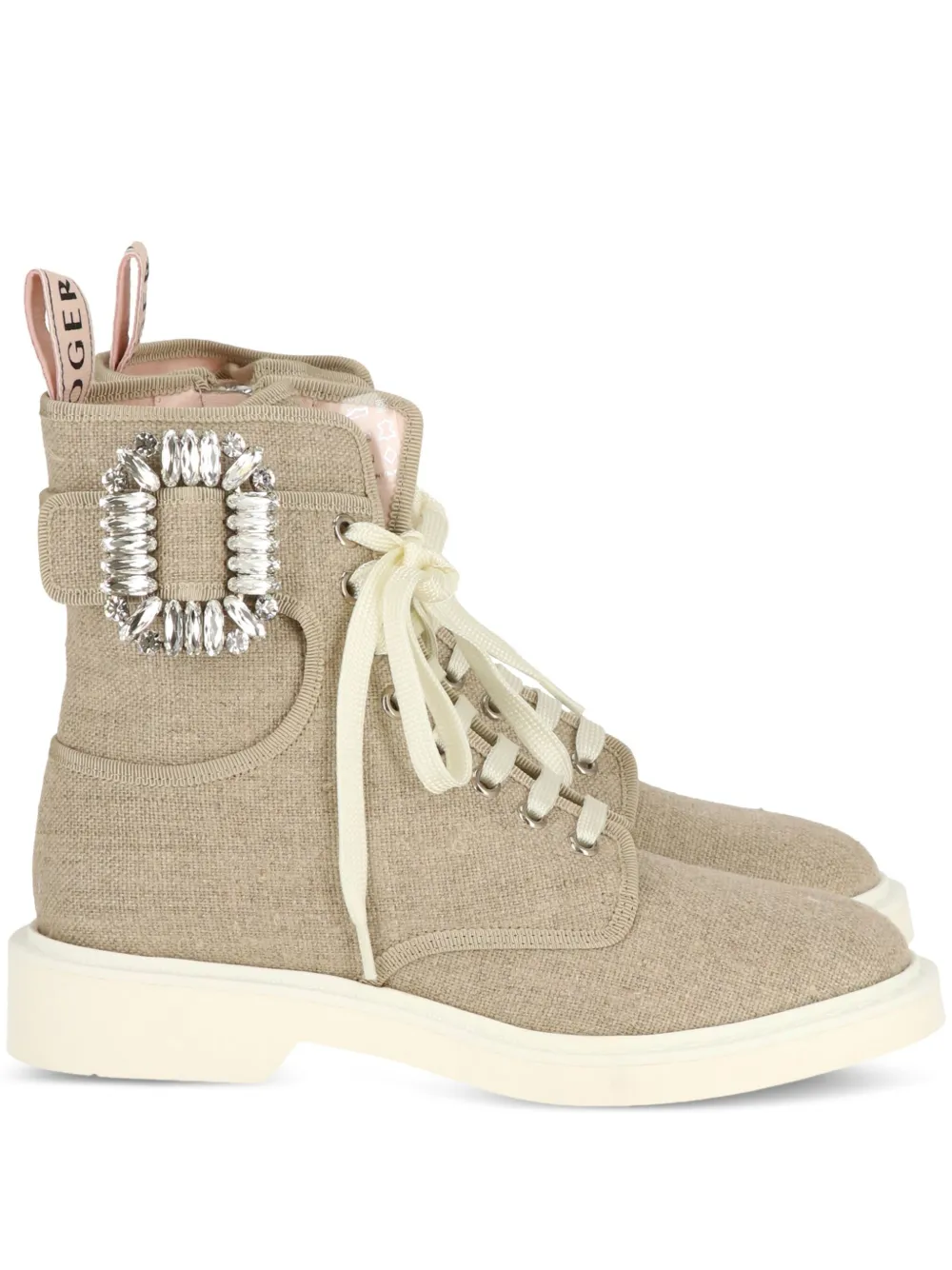 Roger Vivier Viv' Ranger boots | Neutrals | Image 1