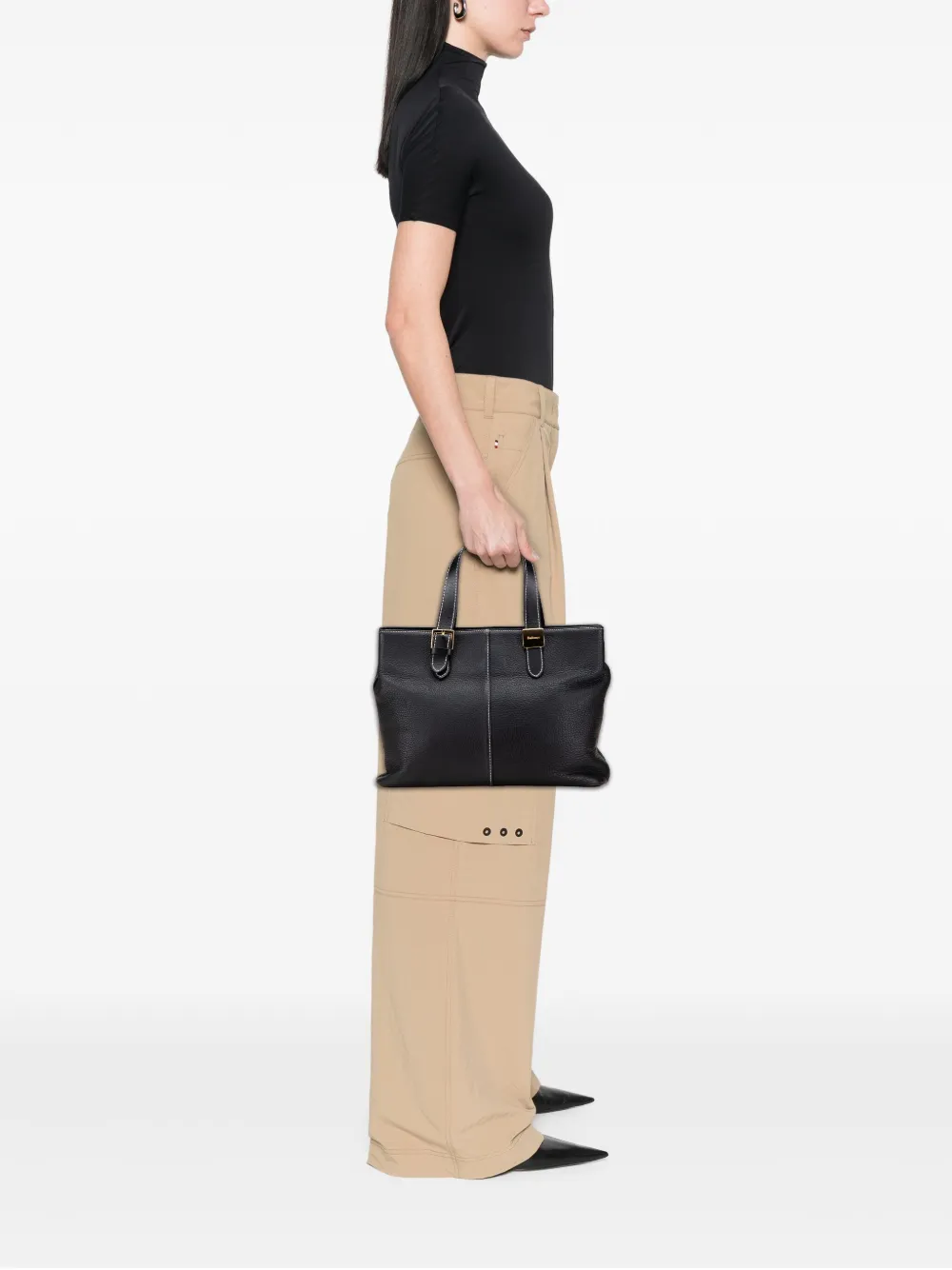 Burberry Pre-Owned 20th Century Leather tote bag | Pre-Owned | Image 2