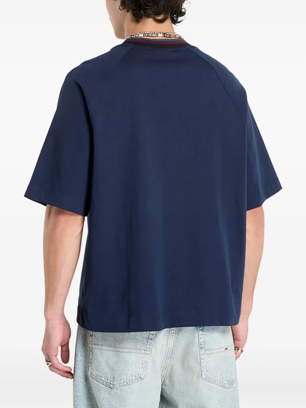 Calvin Klein Raglan T-shirt Blauw