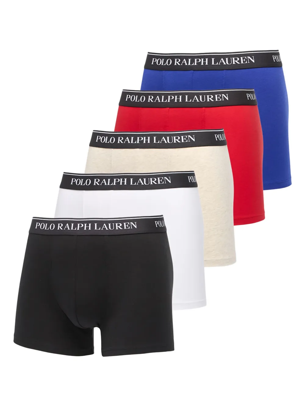 Polo Ralph Lauren logo-waistband boxers (pack of five) | Black | Image 1