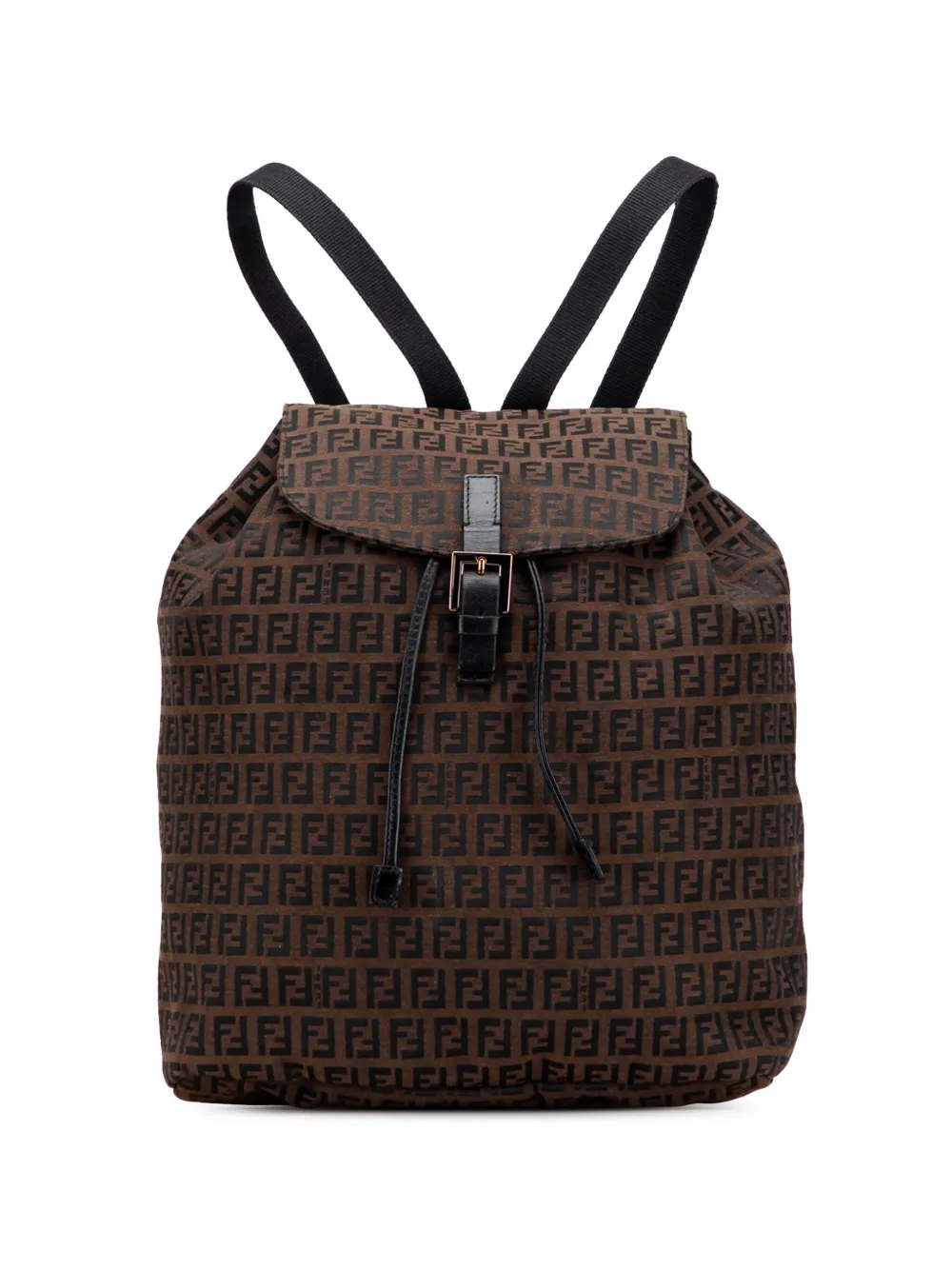 Fendi Pre-Owned 2000-2010 Zucchino Canvas backpack - ブラウン Fendi Pre-Owned 2000-2010 Zucchino Canvas backpack - ブラウン
