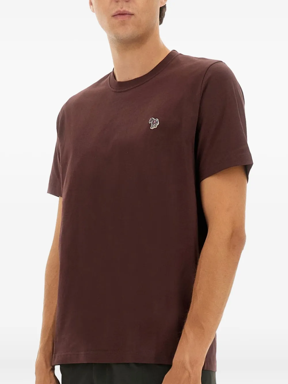 PS Paul Smith T-shirt met zebra logo Rood