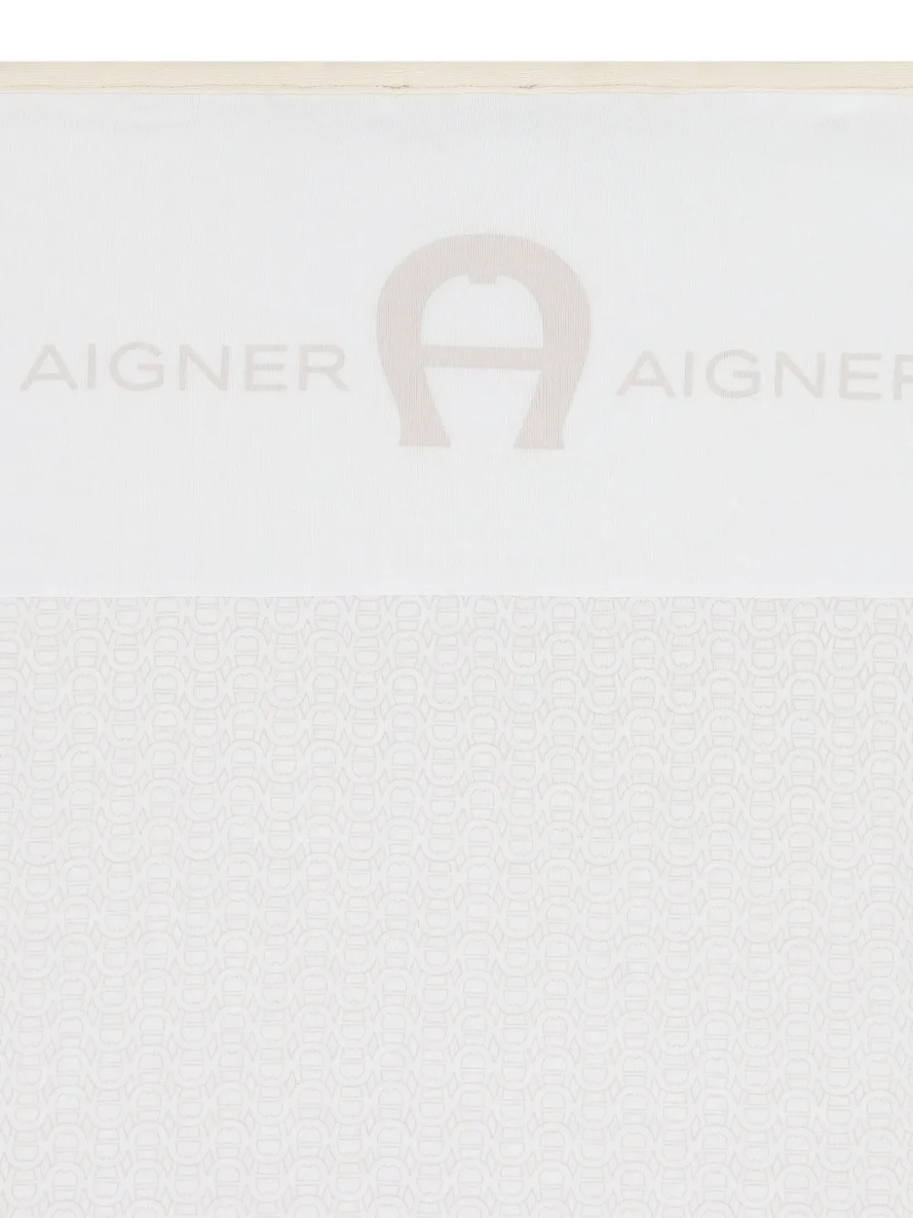 Aigner Logo-print Blanket In White