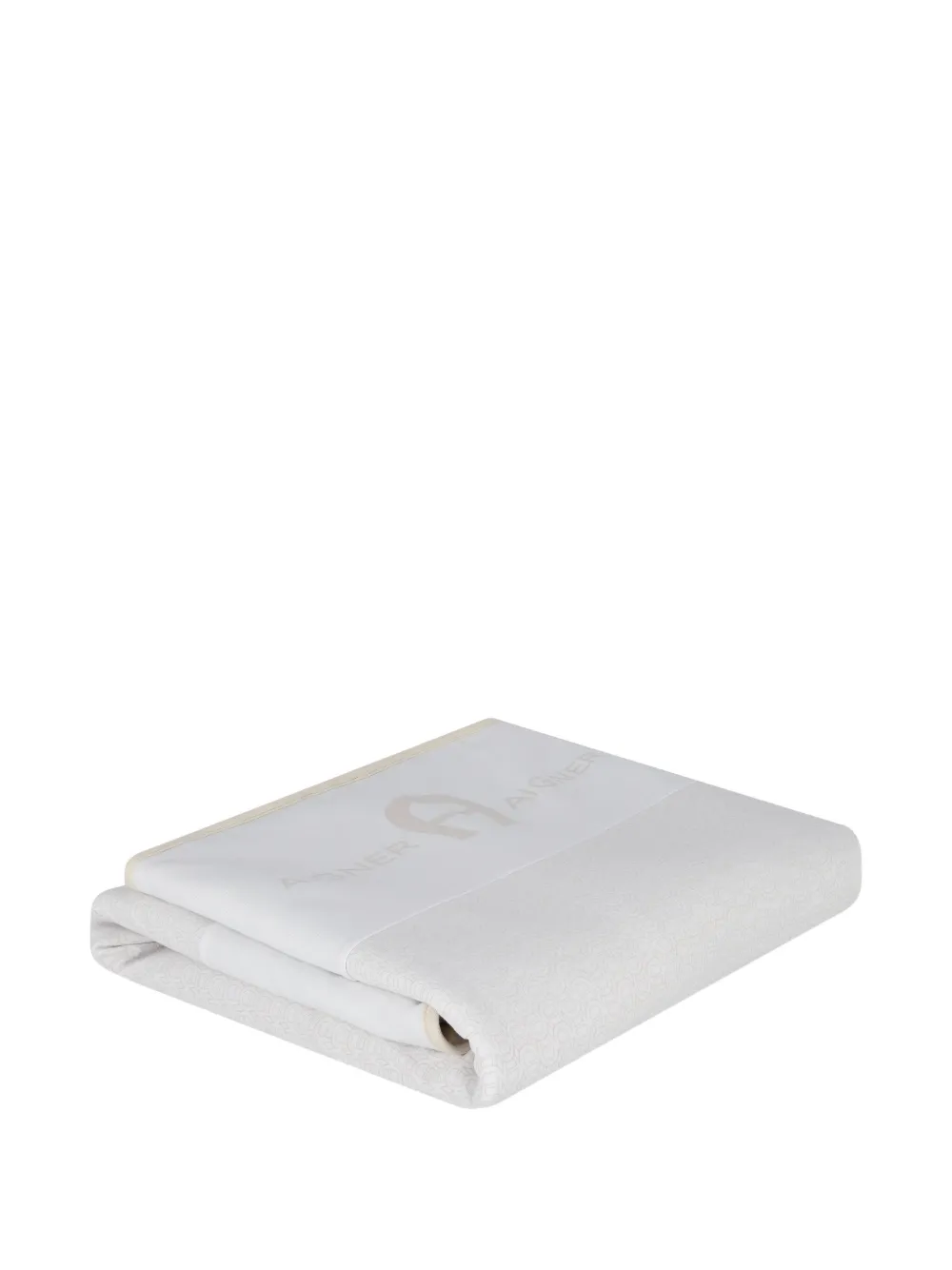 Aigner Logo-print Blanket In White