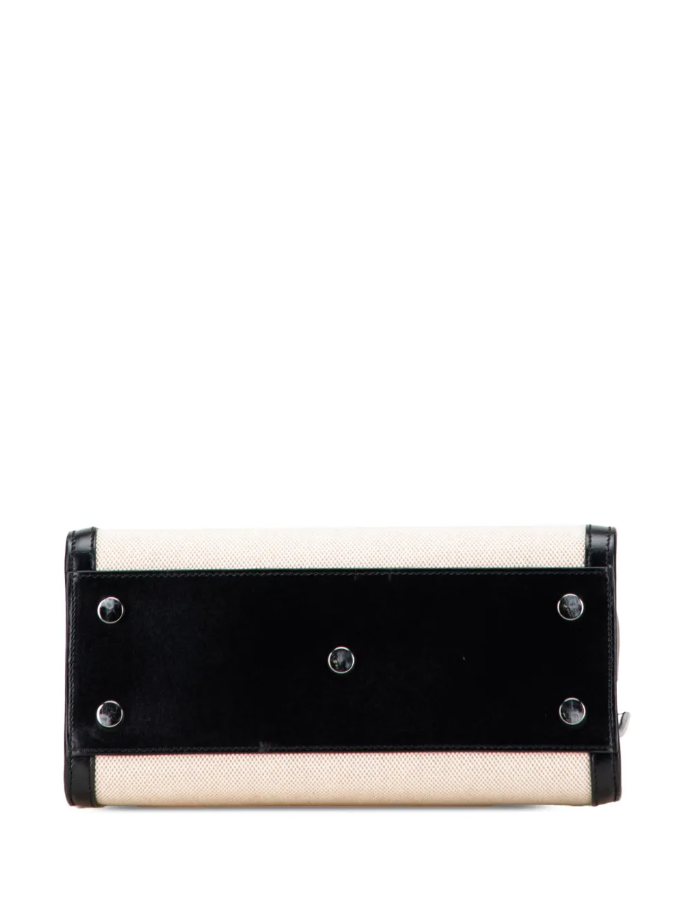 Pre-owned Saint Laurent 2019 Baby Canvas Sac De Jour Satchel In White