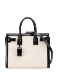 Saint Laurent Pre-Owned 2019 Baby Canvas Sac De Jour satchel - White