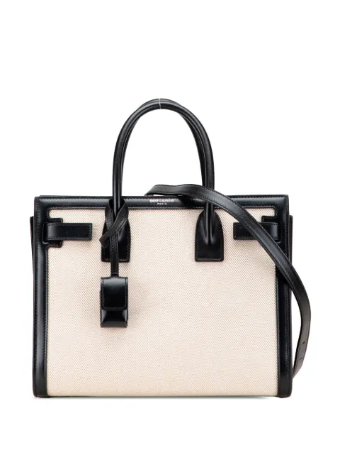 Saint Laurent Pre-Owned 2019 Baby Canvas Sac De Jour satchel