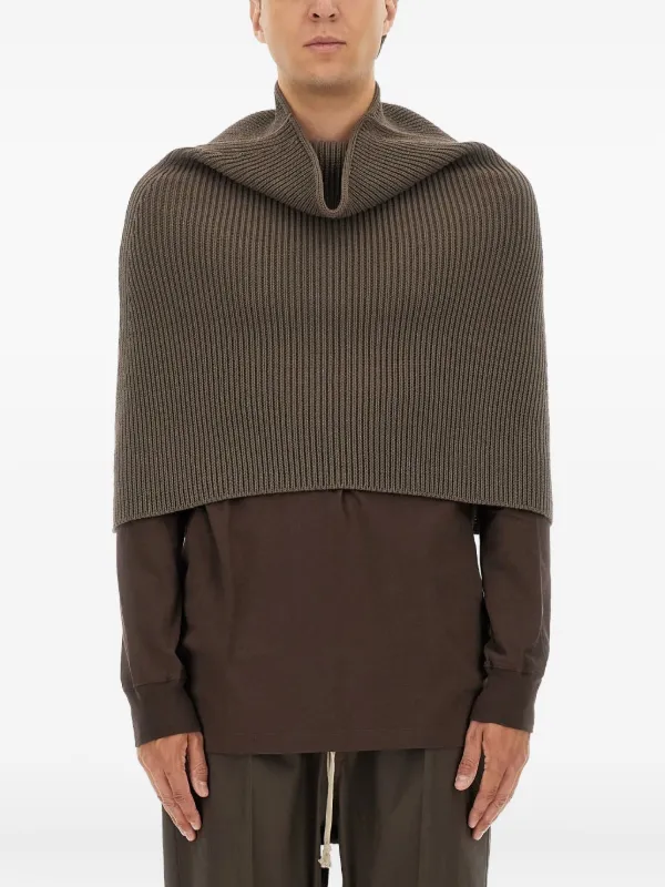 rick owens shawl