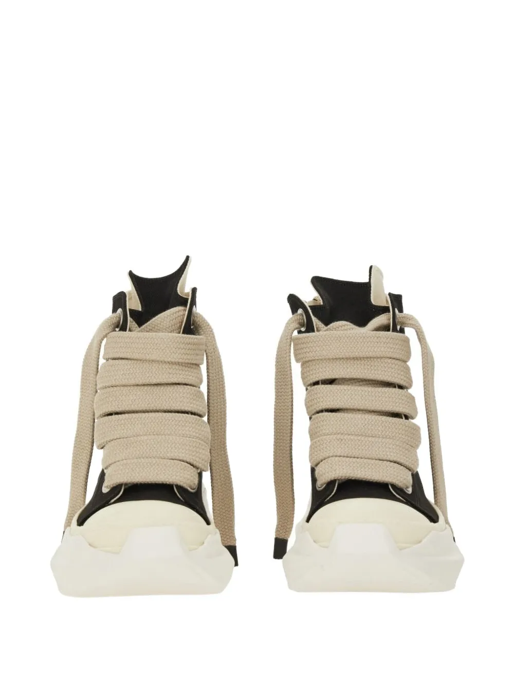Rick Owens DRKSHDW lace-up high-top sneakers Zwart