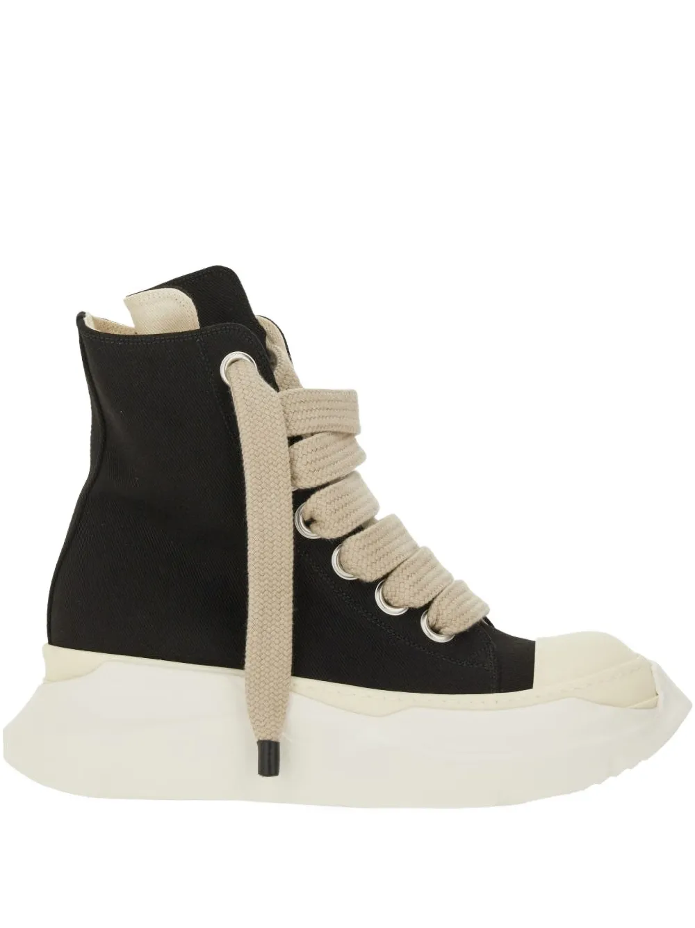 Rick Owens DRKSHDW lace-up high-top sneakers Zwart
