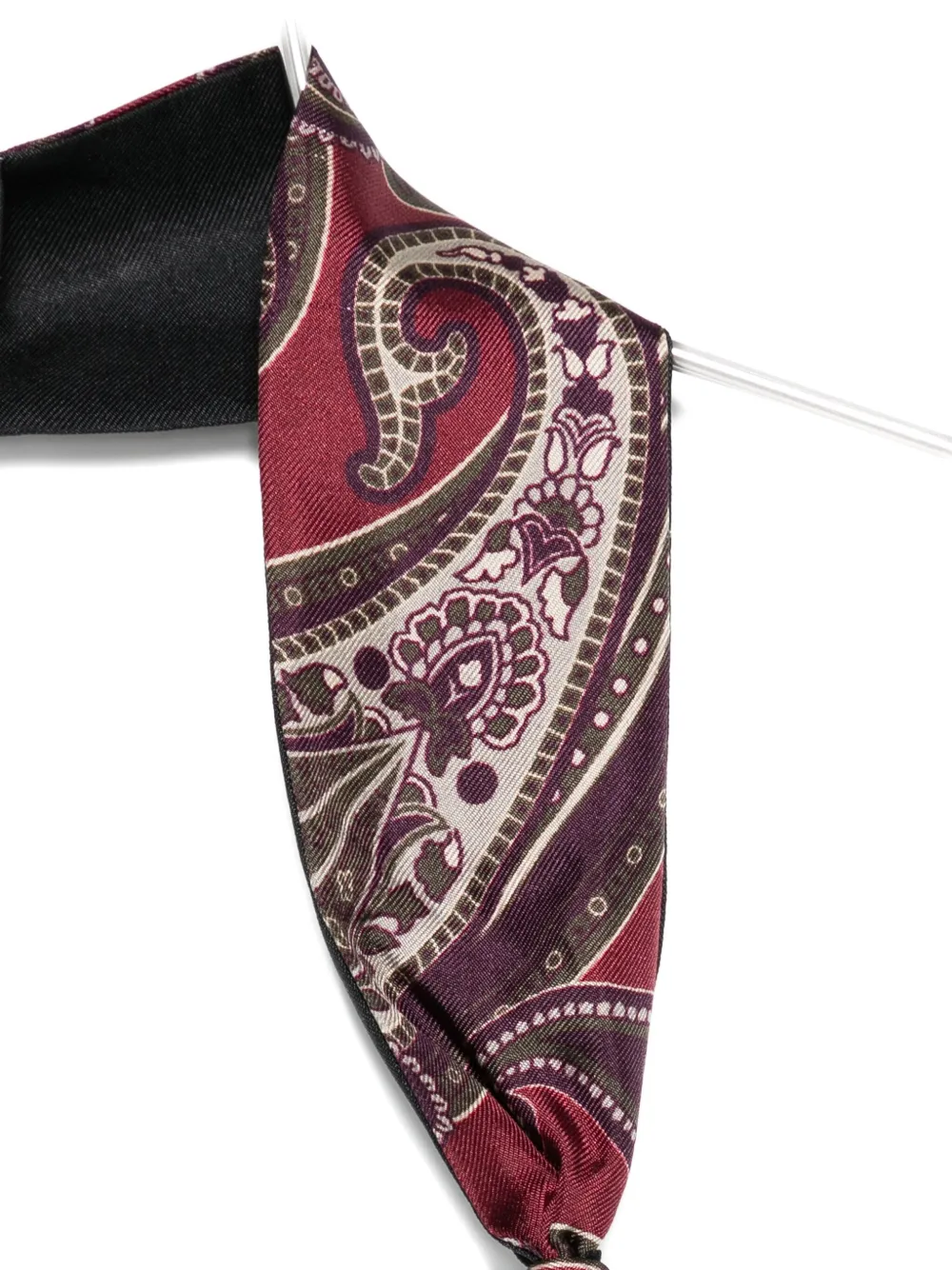Our Legacy Paisley-print Twisted Scarf In Brown