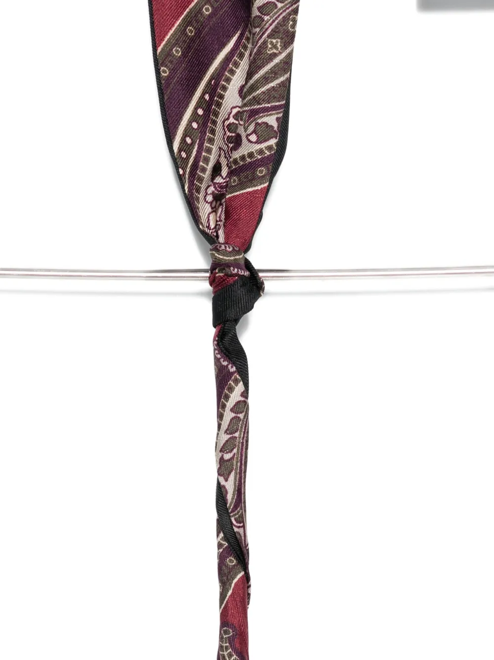 Our Legacy Paisley-print Twisted Scarf In Brown