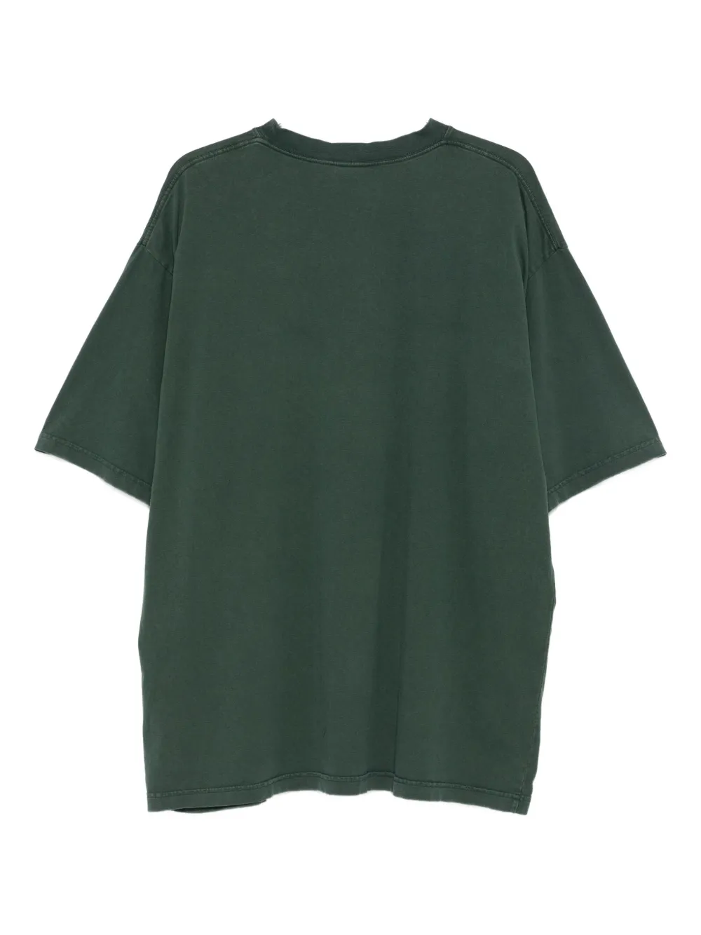 Balenciaga T-shirt met logoprint - Groen