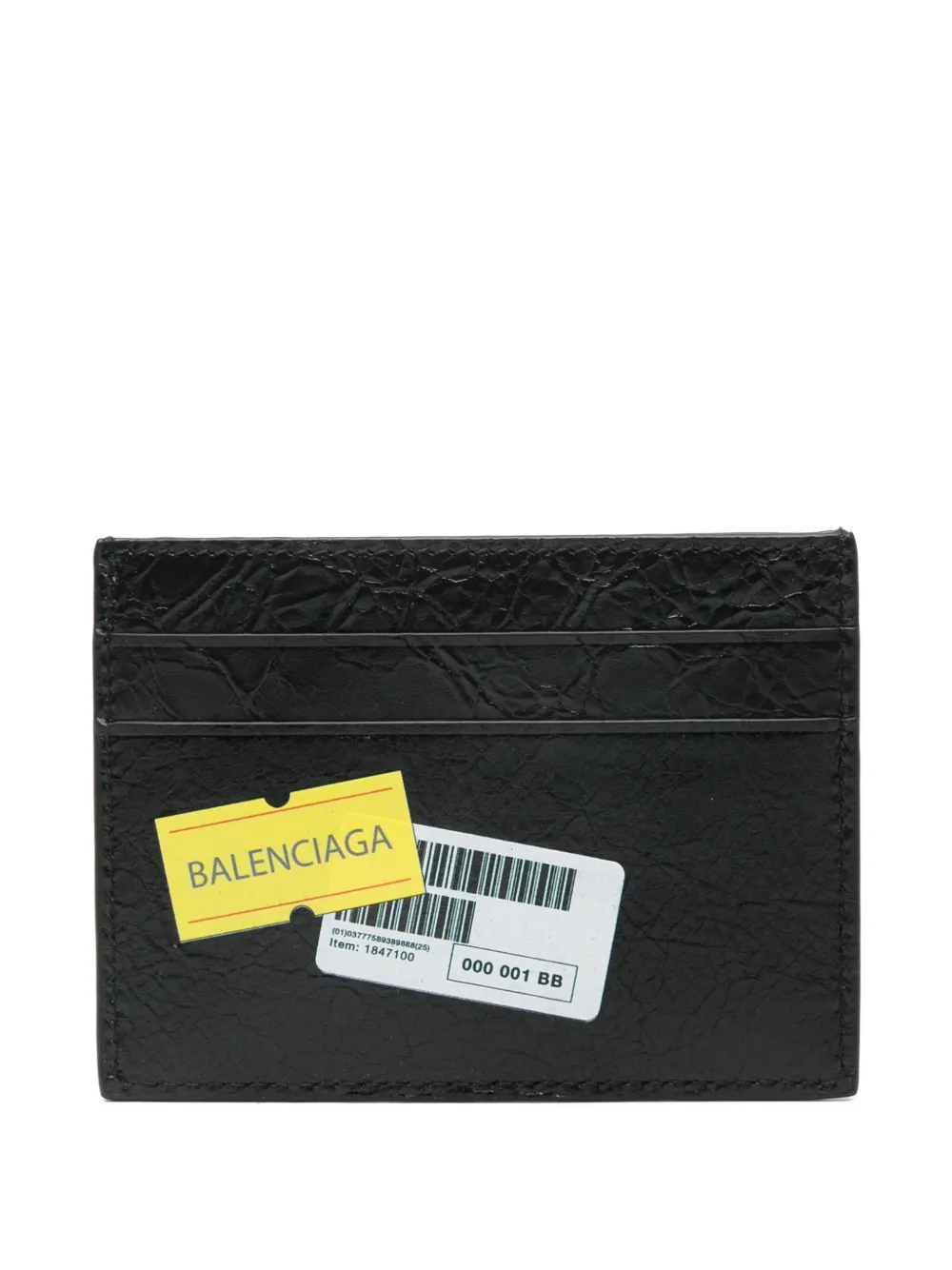 Balenciaga logo-plaque leather cardholder | Image 2