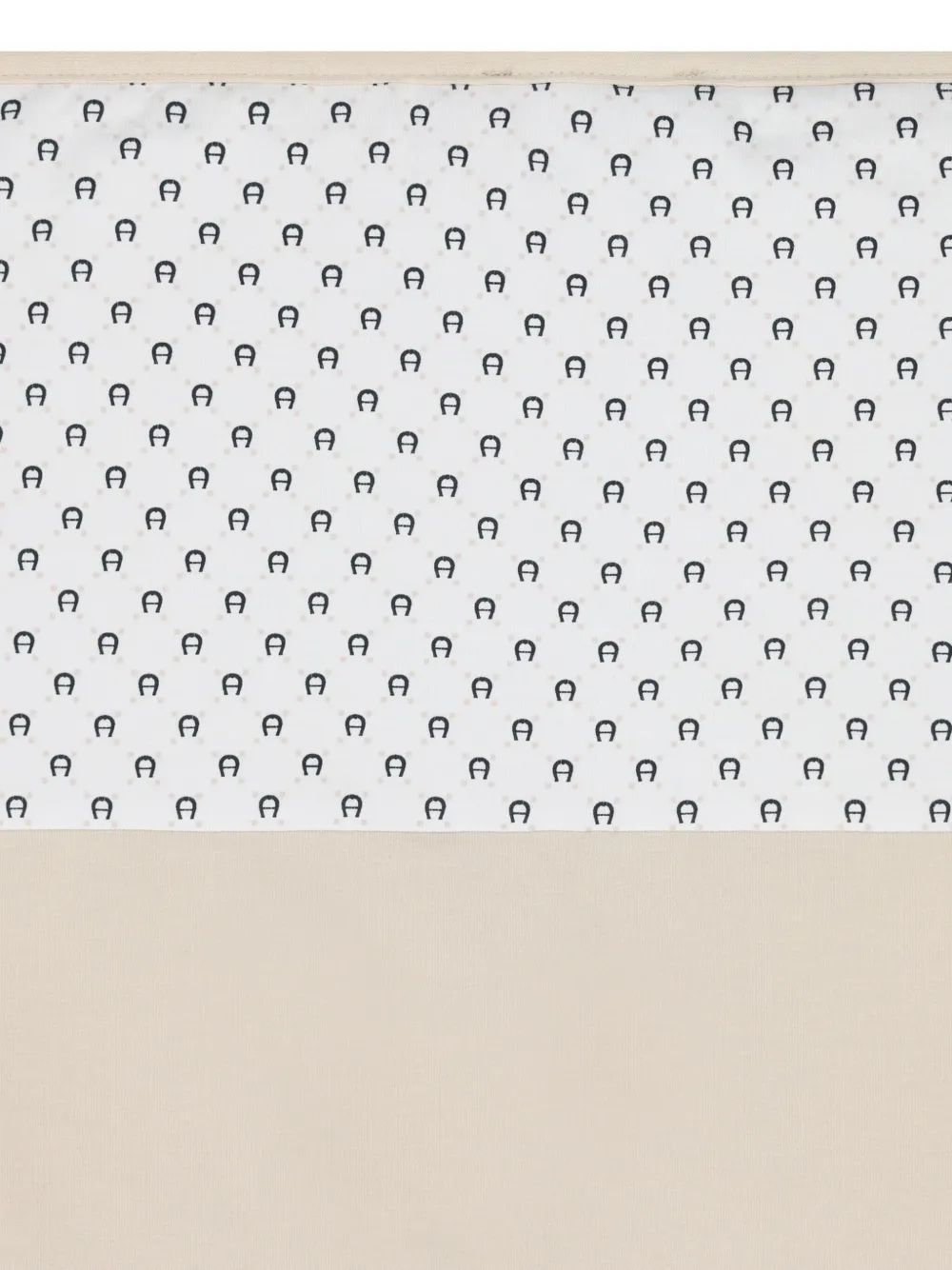 Aigner Kids Deken met logoprint Beige