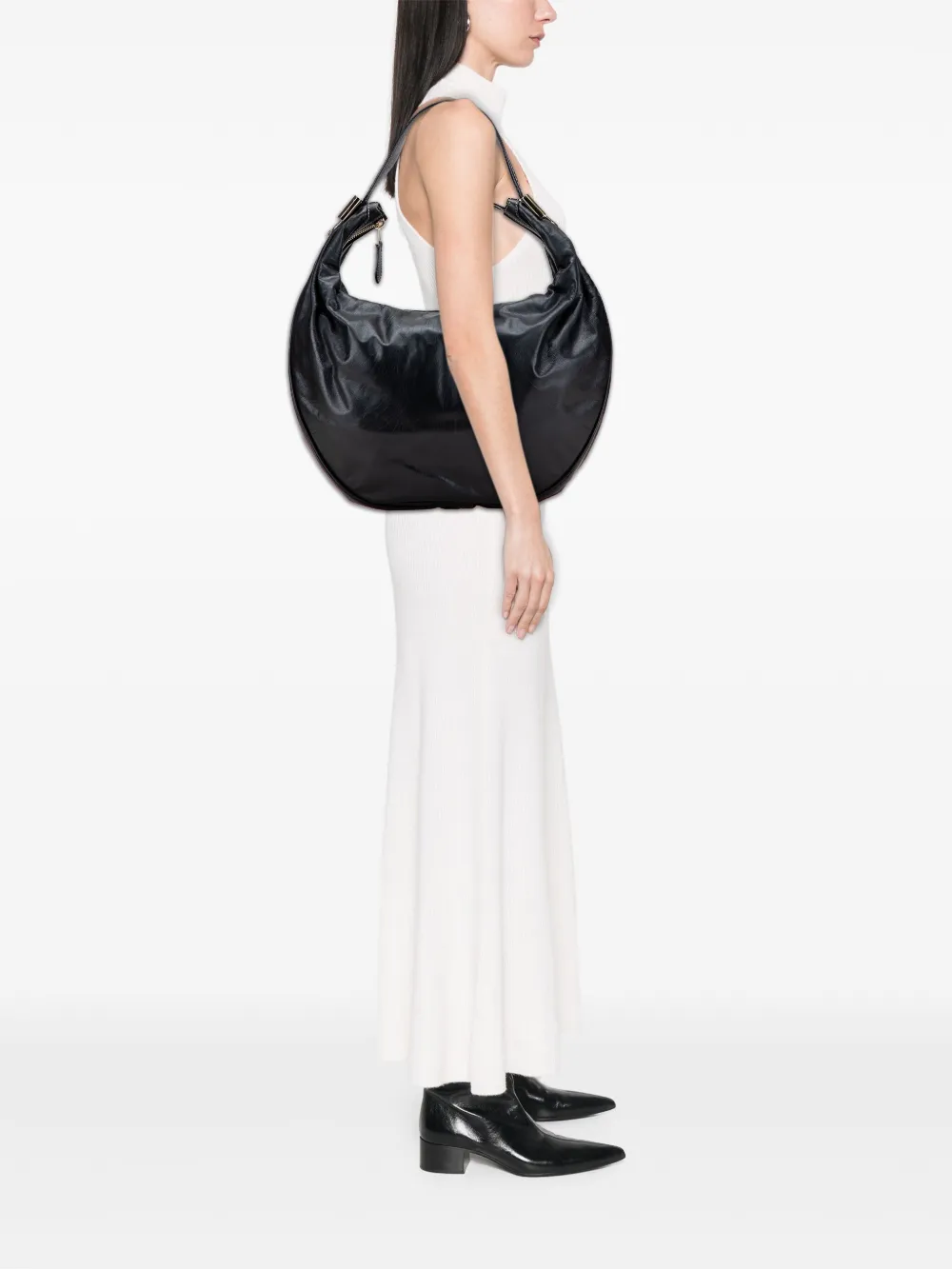 Gucci Pre-Owned 2000-2015 Leather Duchessa hobo bag | Pre-Owned | Image 2