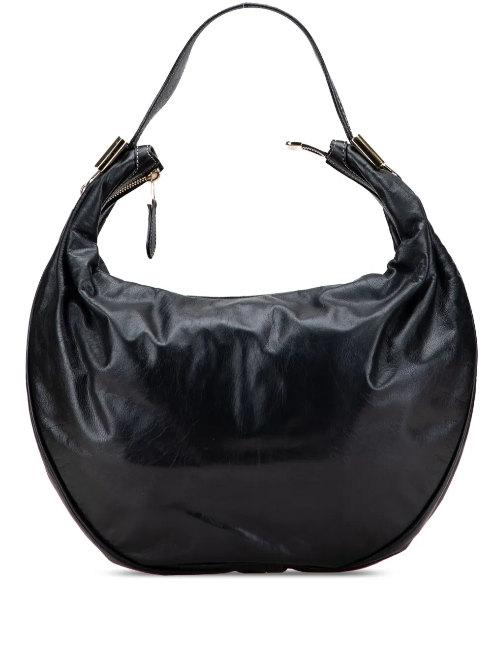 Gucci Pre-Owned 2000-2015 Leather Duchessa hobo bag - ブラック Gucci Pre-Owned 2000-2015 Leather Duchessa hobo bag - ブラック