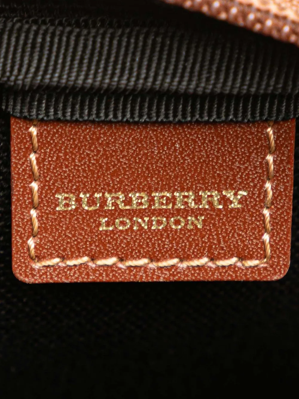 2000-2017 Haymarket Check Coated Canvas Crossbody Bag