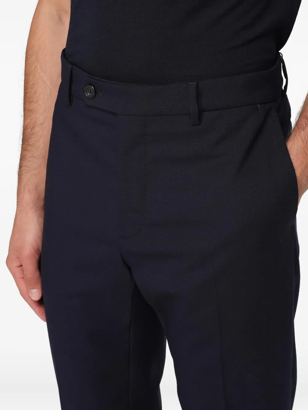 Incotex Button Trousers In Blue