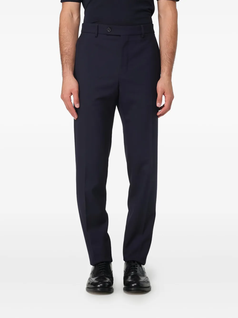 Incotex Button Trousers In Blue