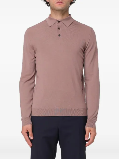 Zanone buttoned polo shirt