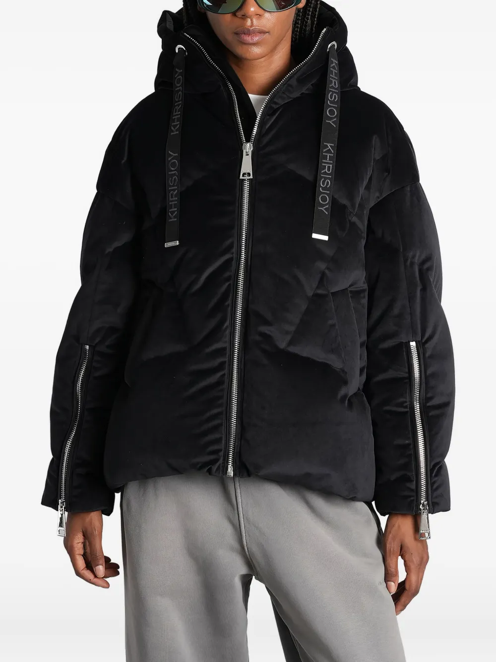 Khrisjoy quilted padded jacket | Black | Image 1